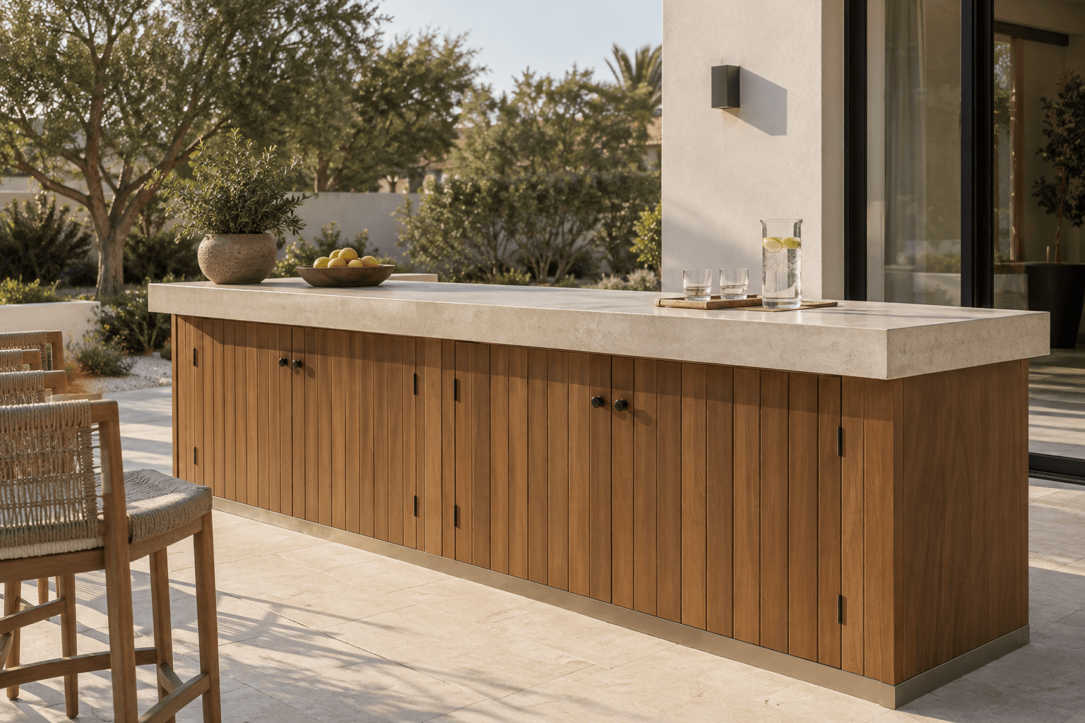 Outdoor Service Counter